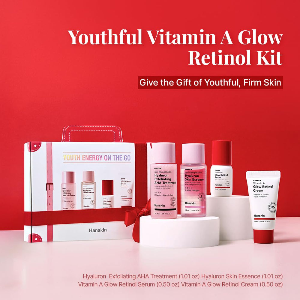 Hanskin Retinol Serum: vitamin A glow for refined texture over time