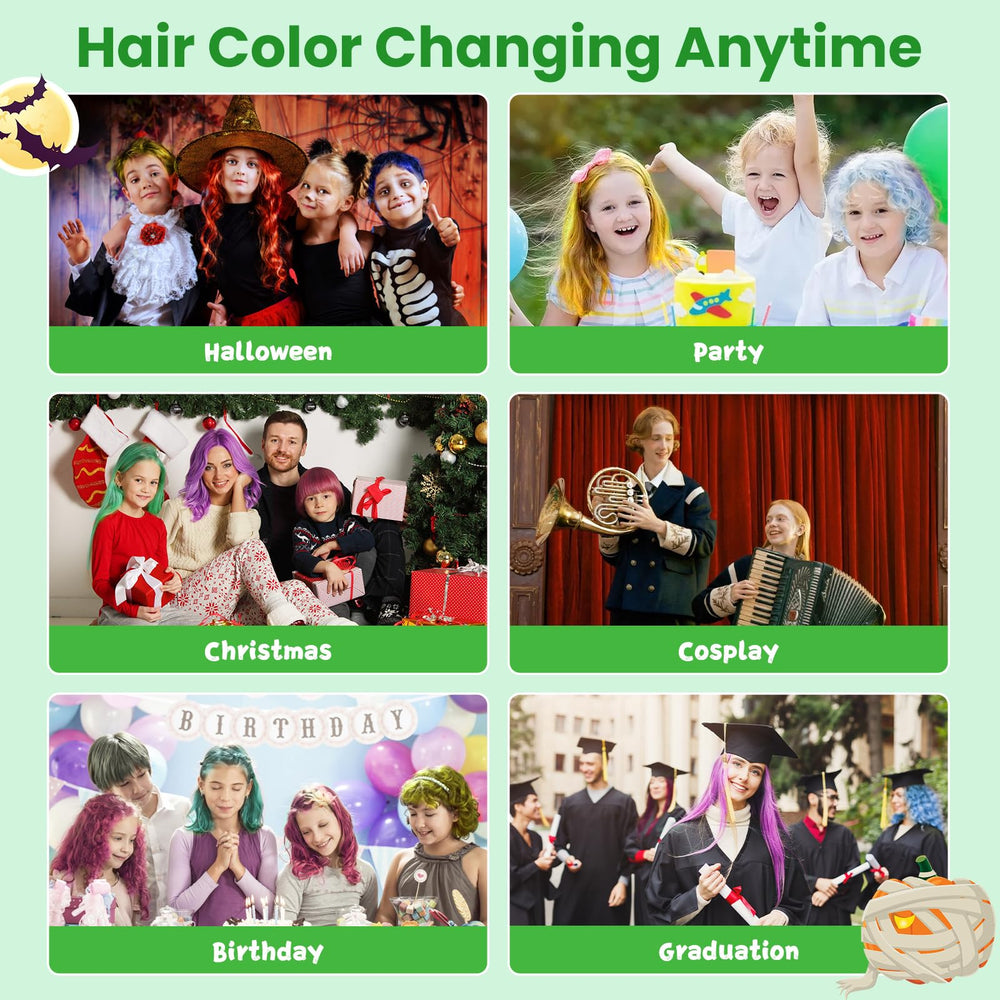 Hansuby cosplay-ready green hair wax for dramatic transformations