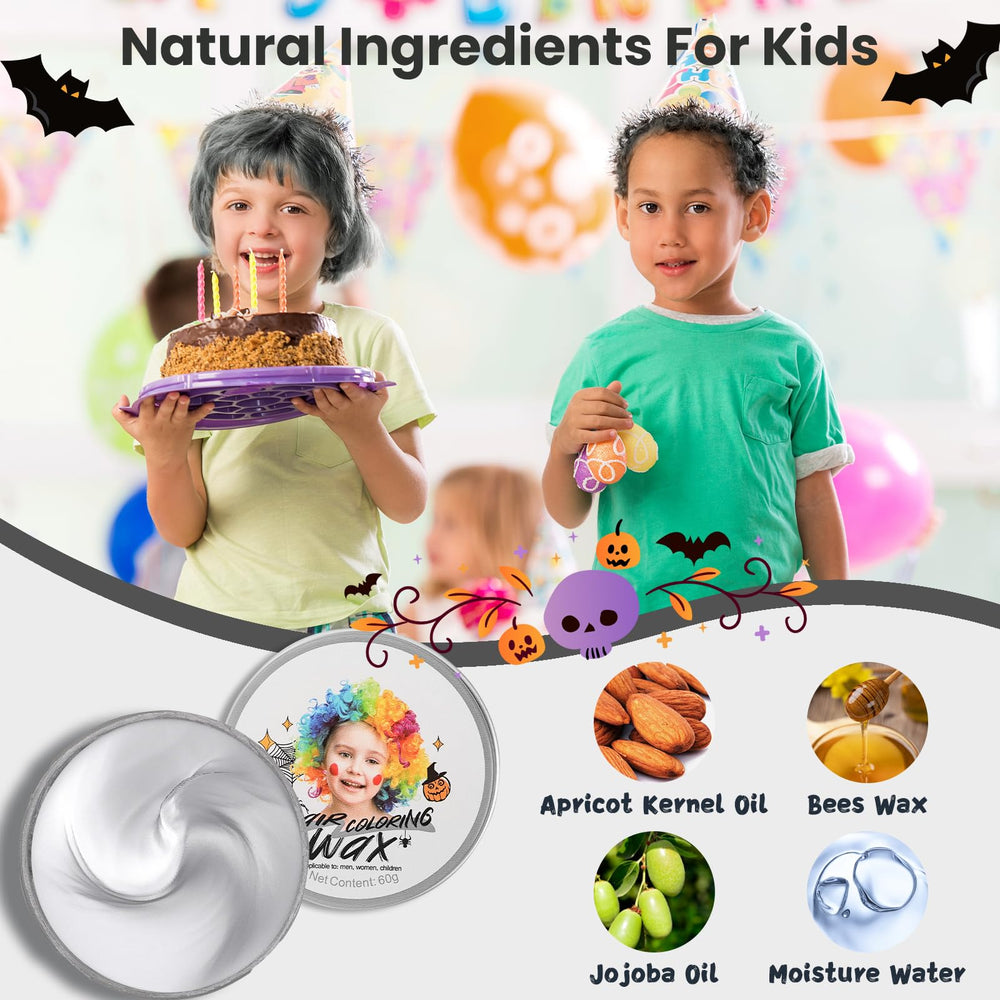 Hansuby gray hair wax kit shows kid-friendly formula for safe use