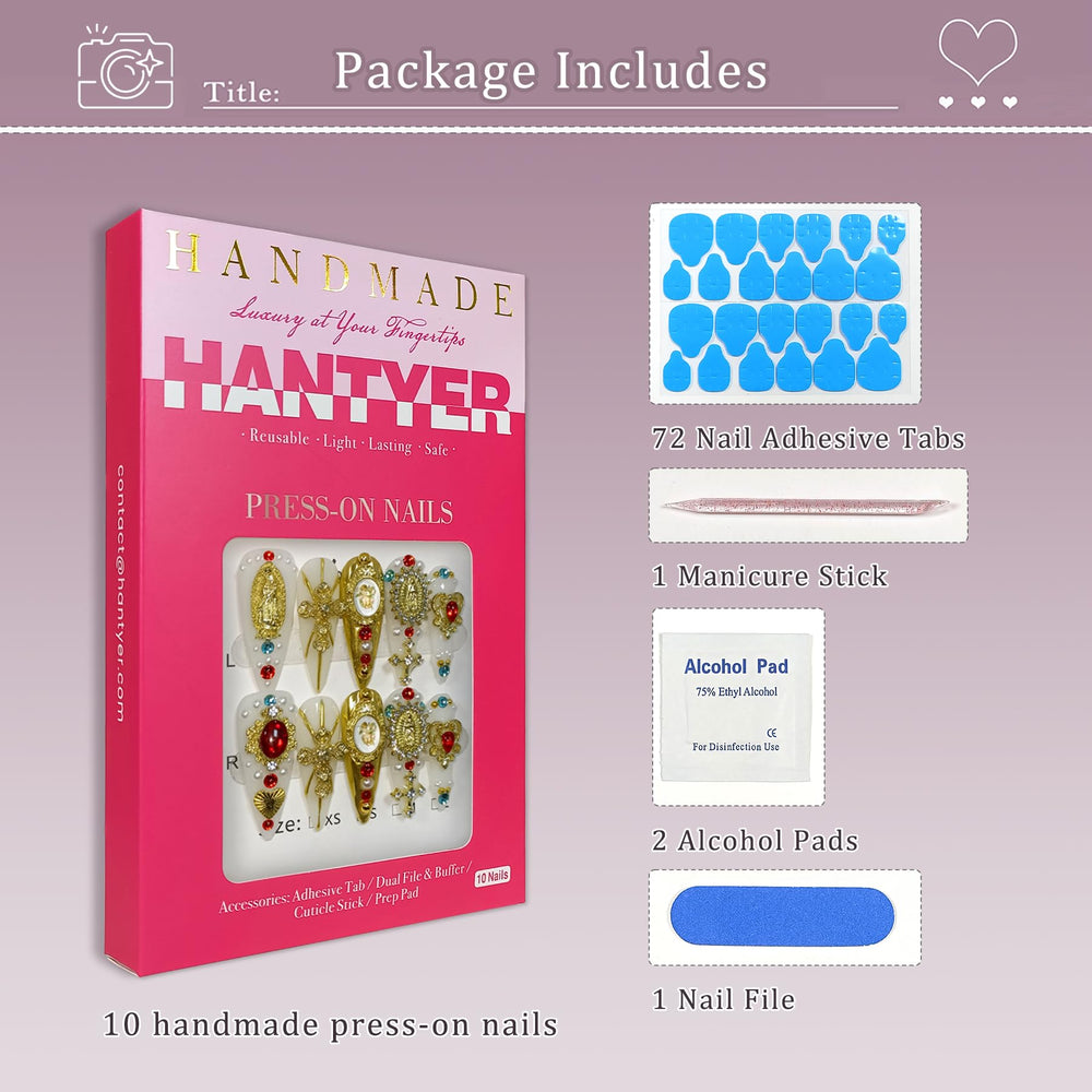 Hantyer Sustainable packaging for vegan press-on nails