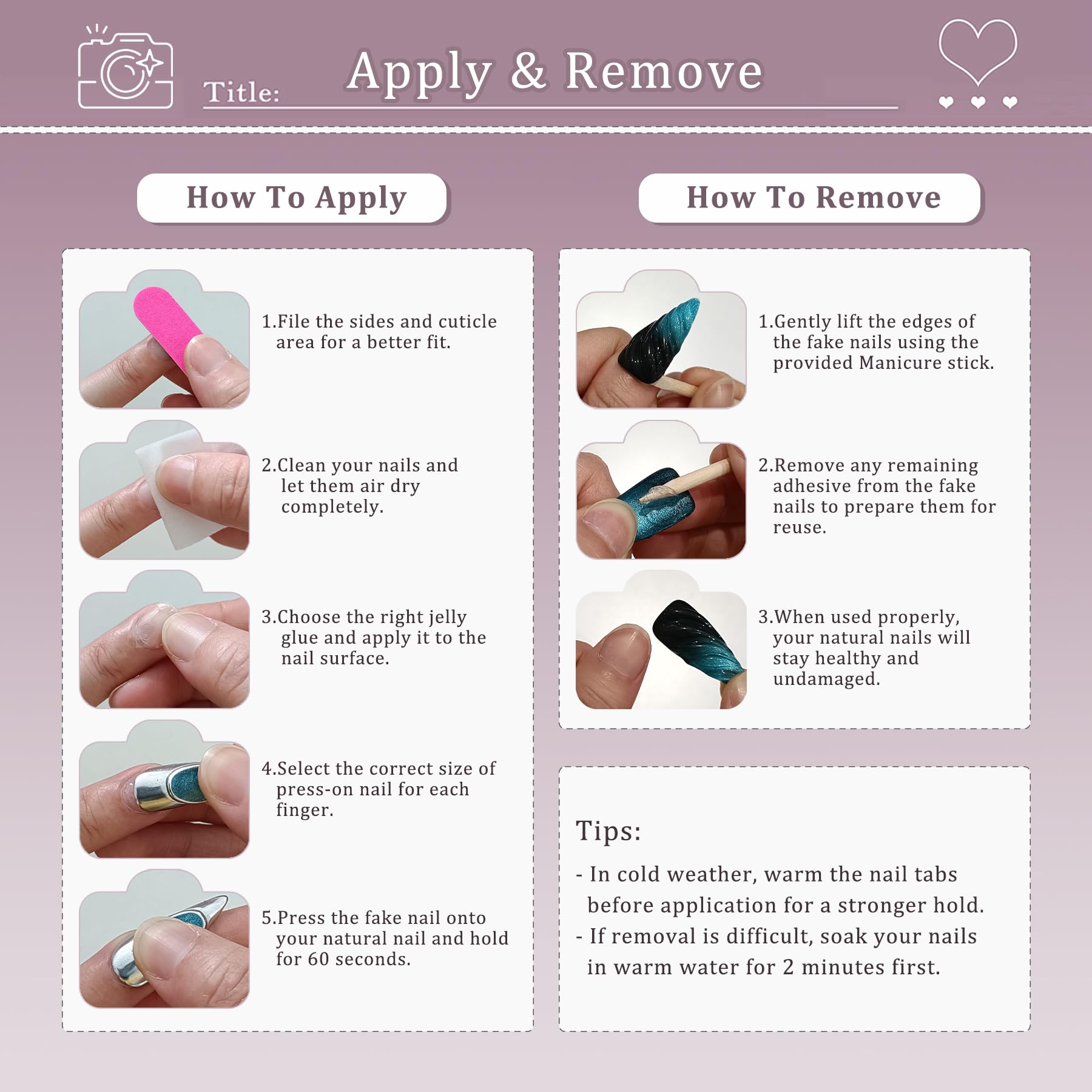 Hantyer Reusable vegan nails for eco‑friendly at‑home manicure