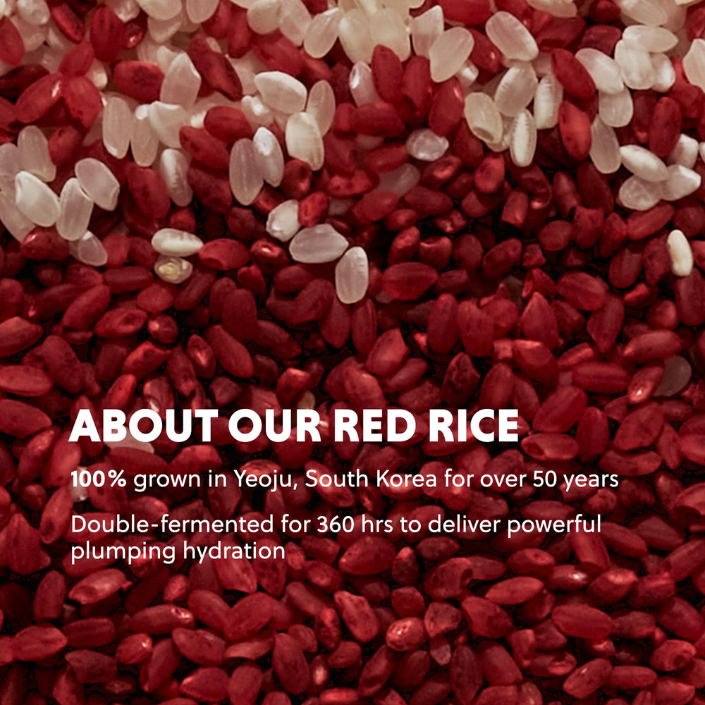 Application routine image of HANYUL Red Rice Hydrating Cream layering