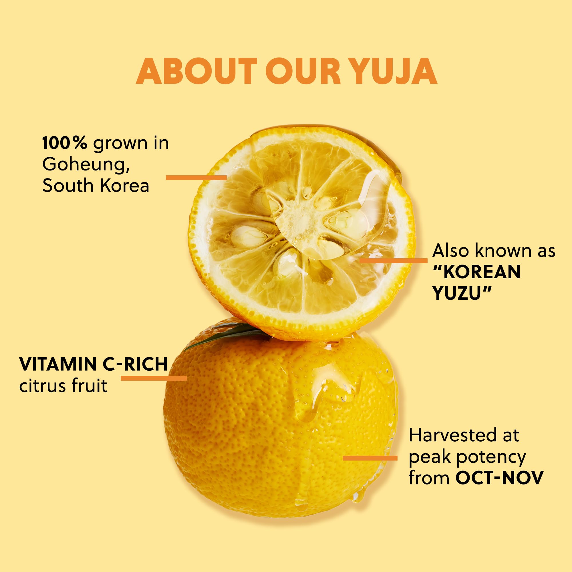 HANYUL Yuja Toner Pads feature 5% niacinamide for even tone.