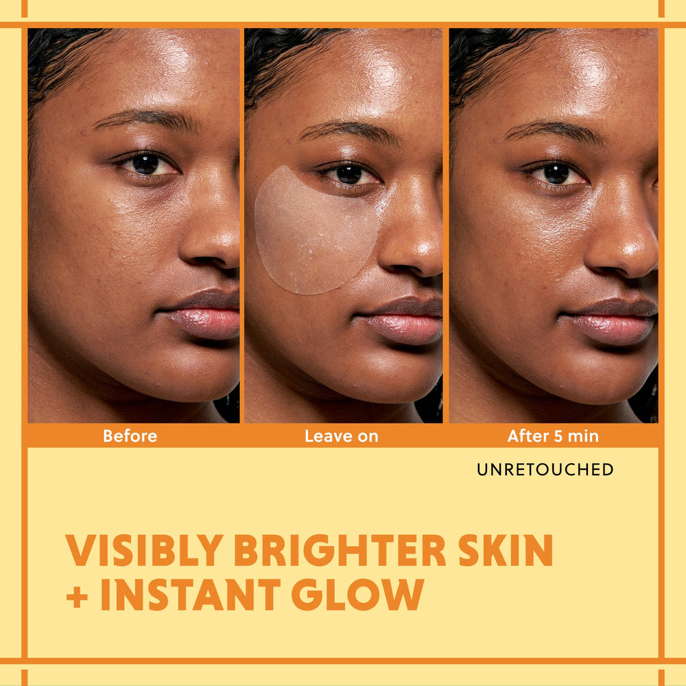 HANYUL Yuja Toner Pads close-up ingredients highlight vitamin C.