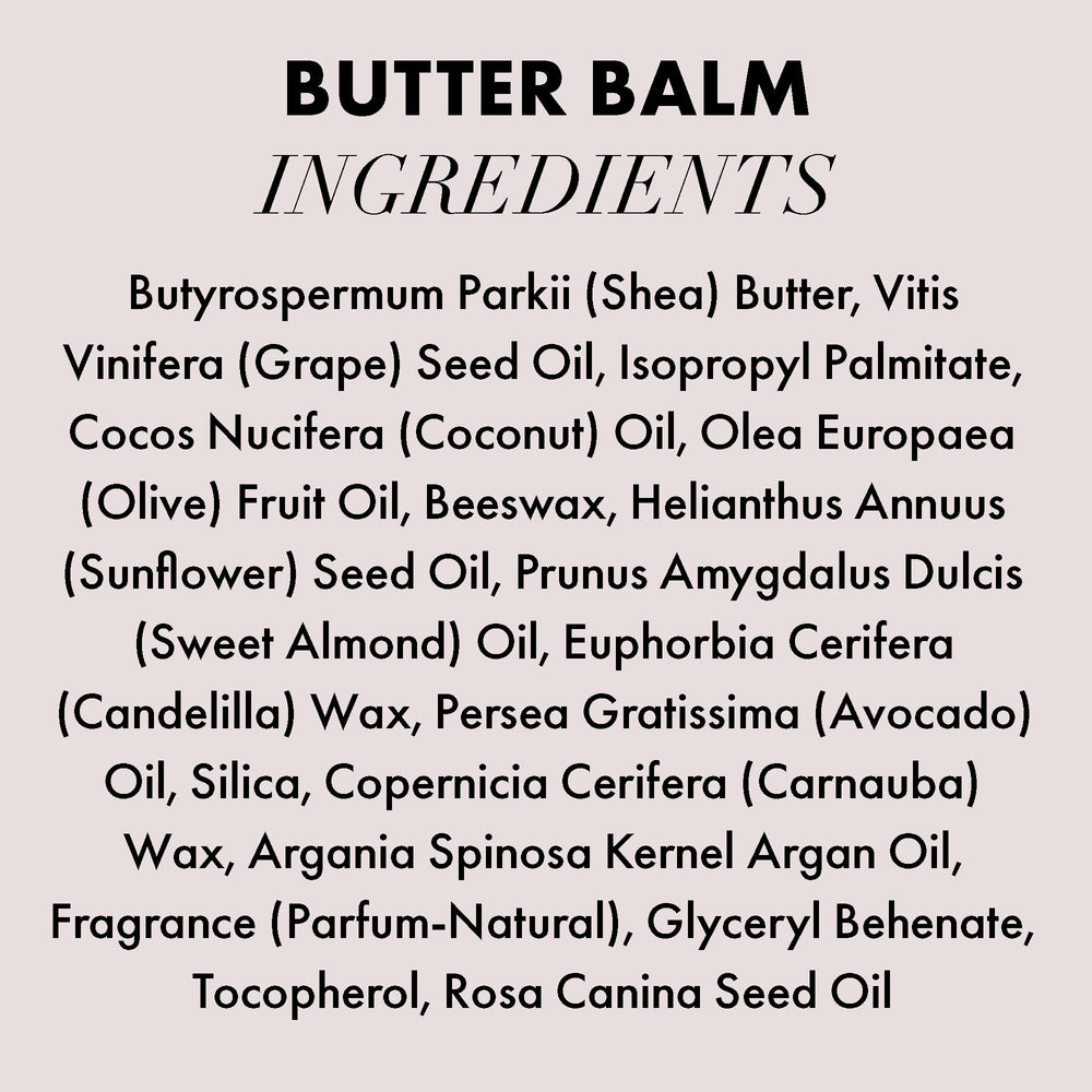 Hanz de Fuko Butter Balm aroma blends almond and rose hips
