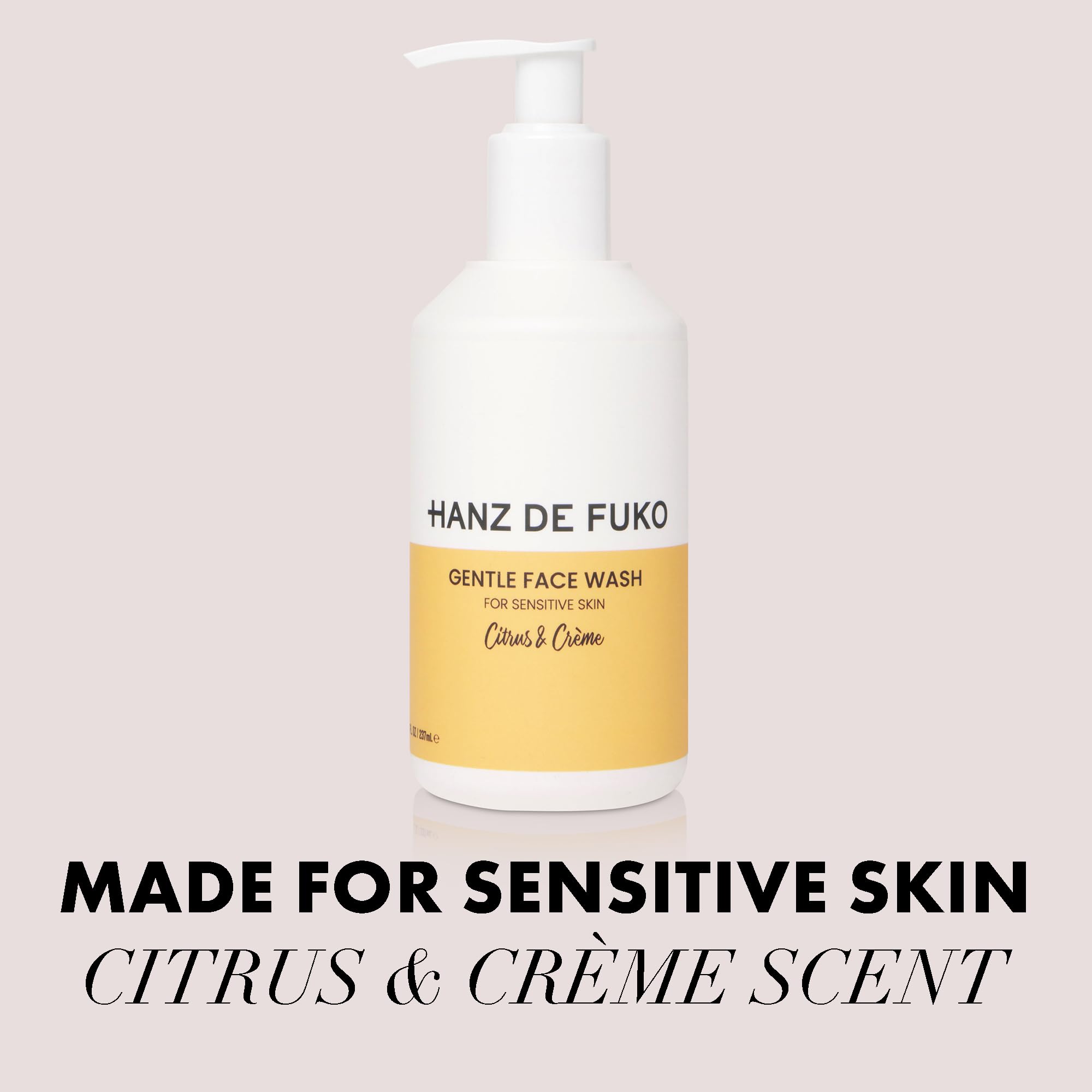 Aloe vera, sage oil, and mandarin orange ingredients highlighted