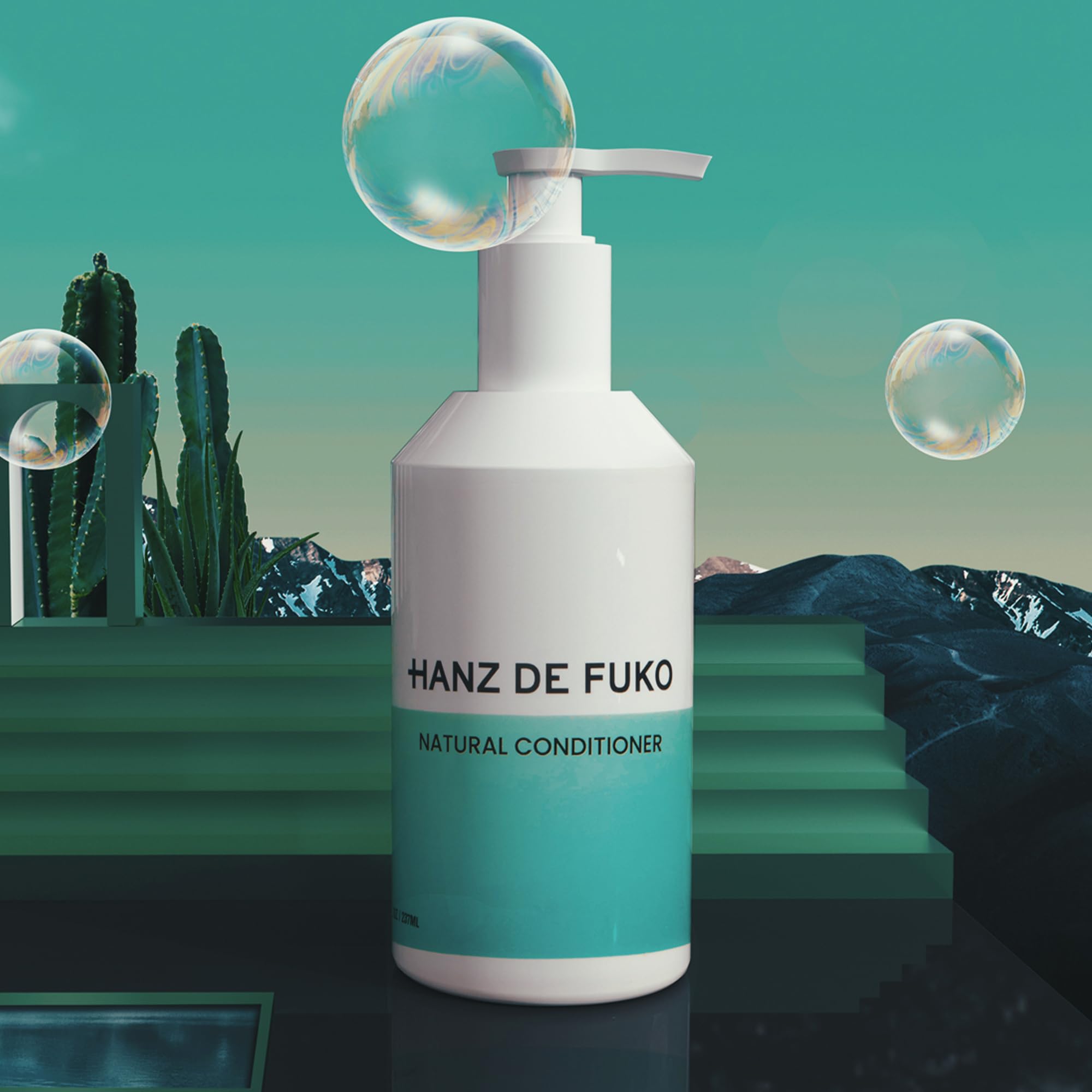 Botanical ingredients highlight white tea, cactus, and aloe vera in the conditioner.