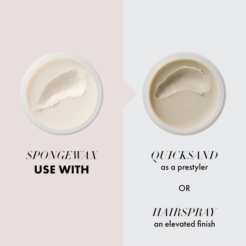 Rinse-out formula helps you wash wax out cleanly at night.