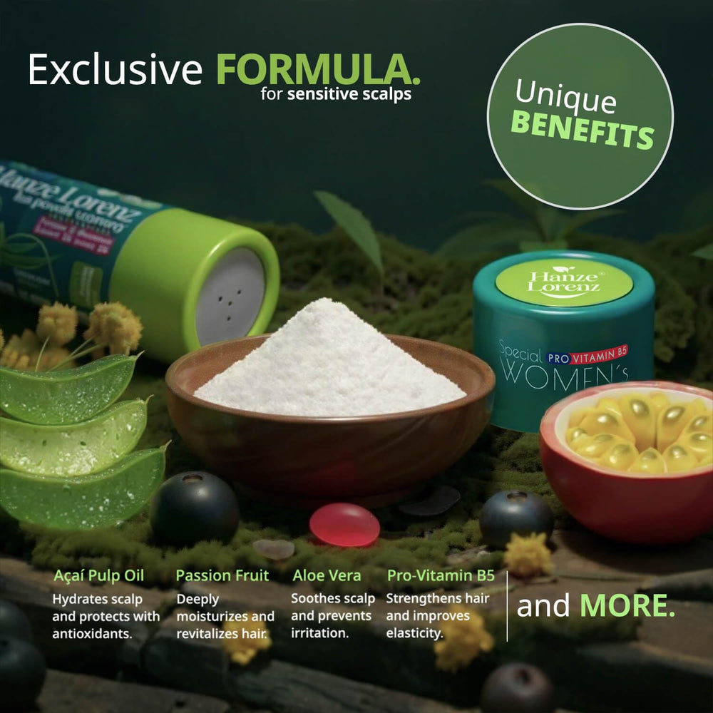 Hanze Lorenz Hair Texture Powder is color-safe for treated hair.
