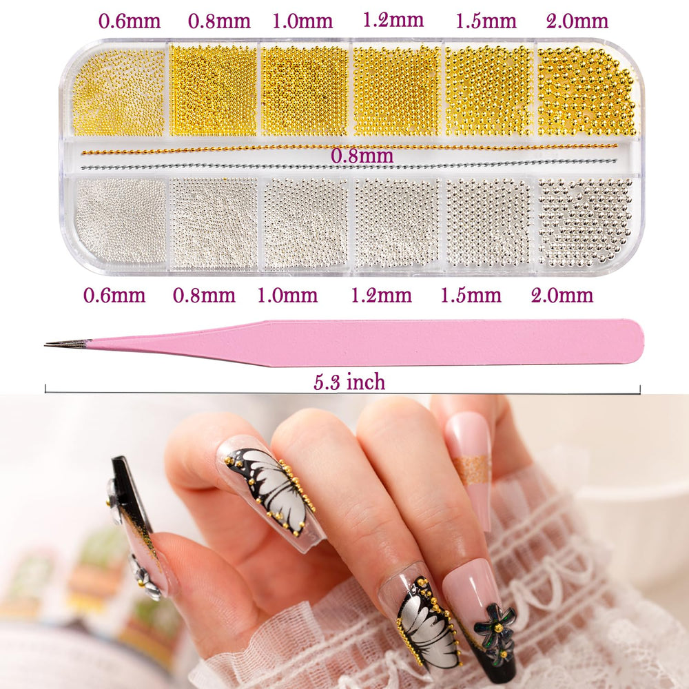 Haozher 5 inch nail chains ready for stylish nail accents