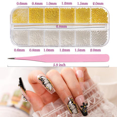 Haozher 5 inch nail chains ready for stylish nail accents