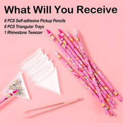 haozher diamond painting wax pen enables quick dotting for nail art