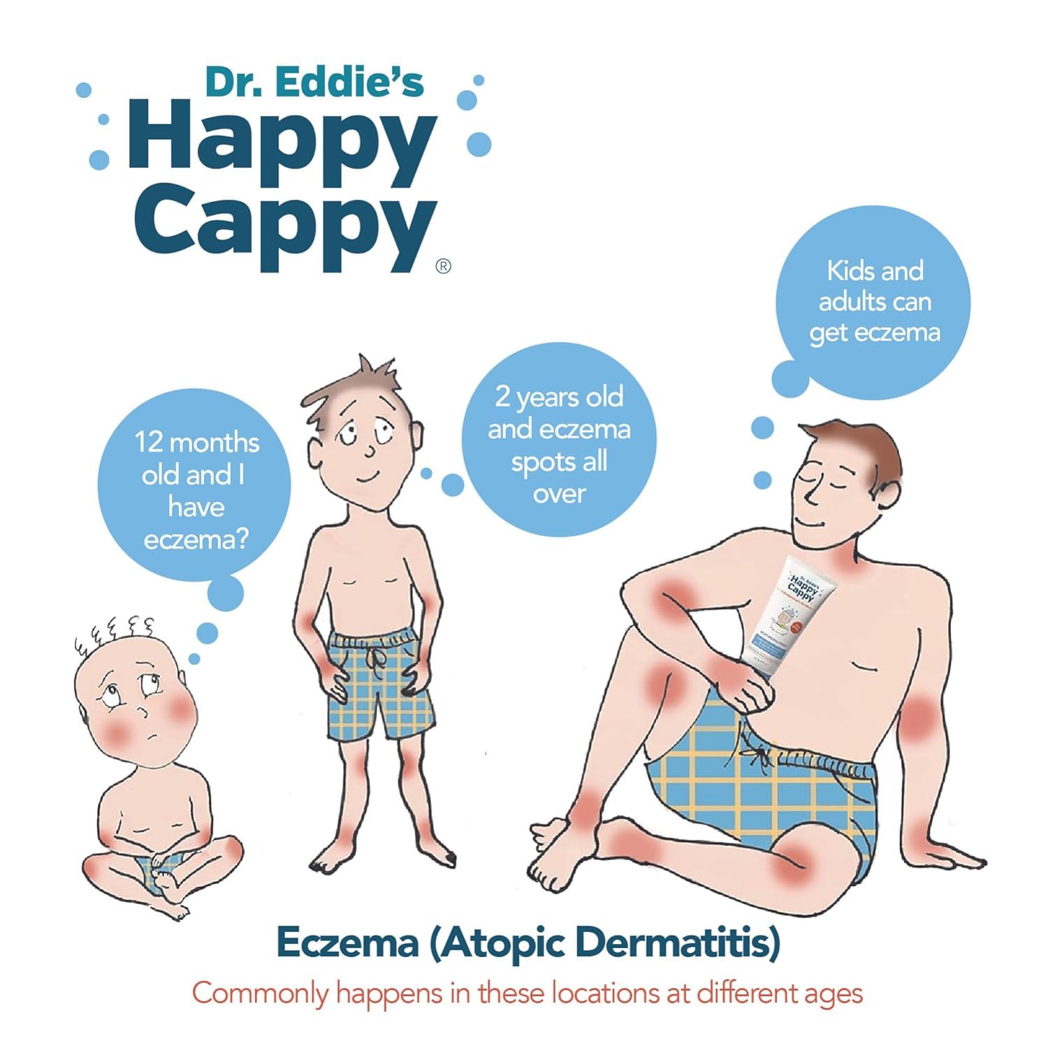 Happy Cappy Beanie Brush close-up showing soft silicone bristles for scalp massage