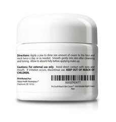 Day and night use with Happy Health Pro South Beach Skin Cream for routine.