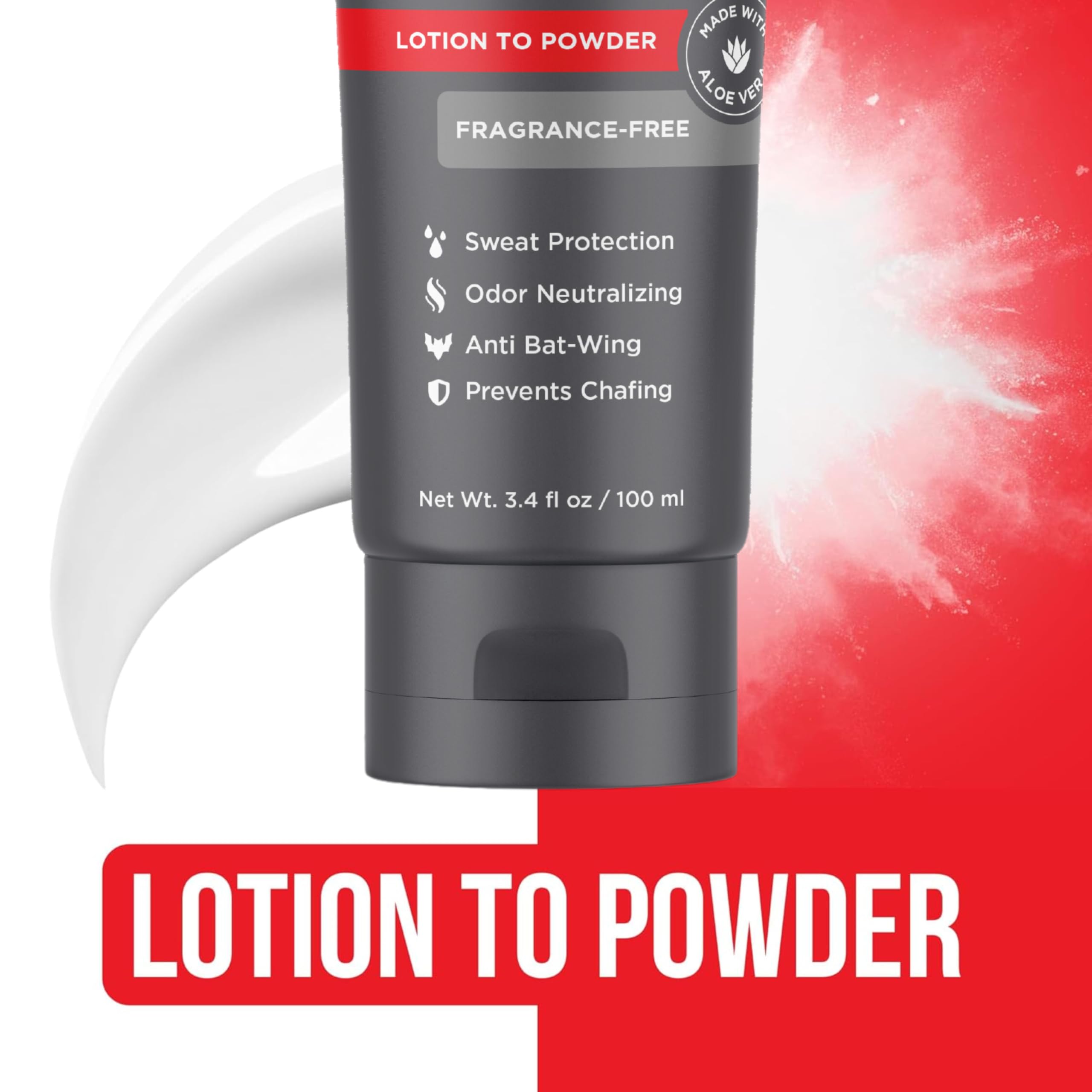 Unscented label indicates fragrance-free freshness for sensitive skin.