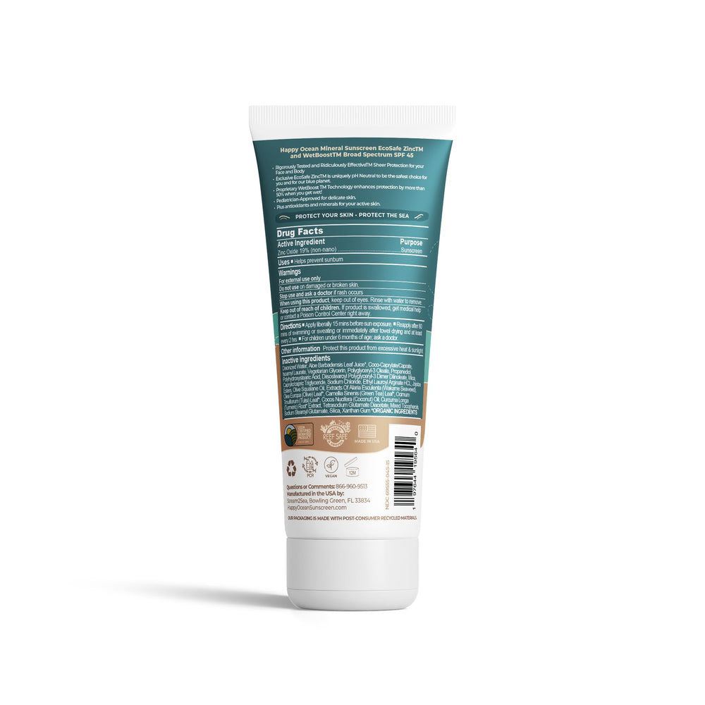 Kid-friendly sunscreen for face and body during outdoor adventures.