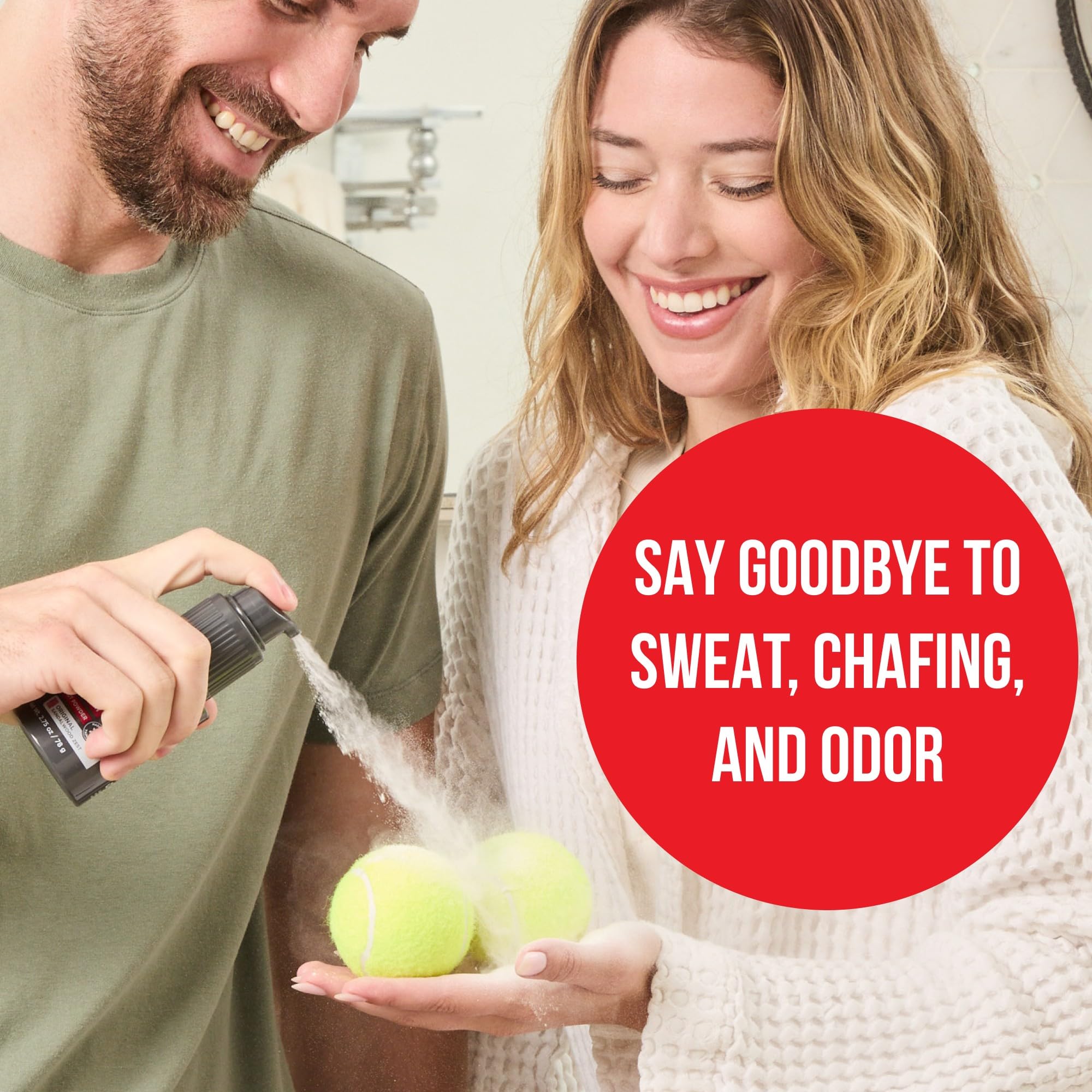 HAPPY NUTS spray nozzle provides precise, mess-free application for targeted relief.