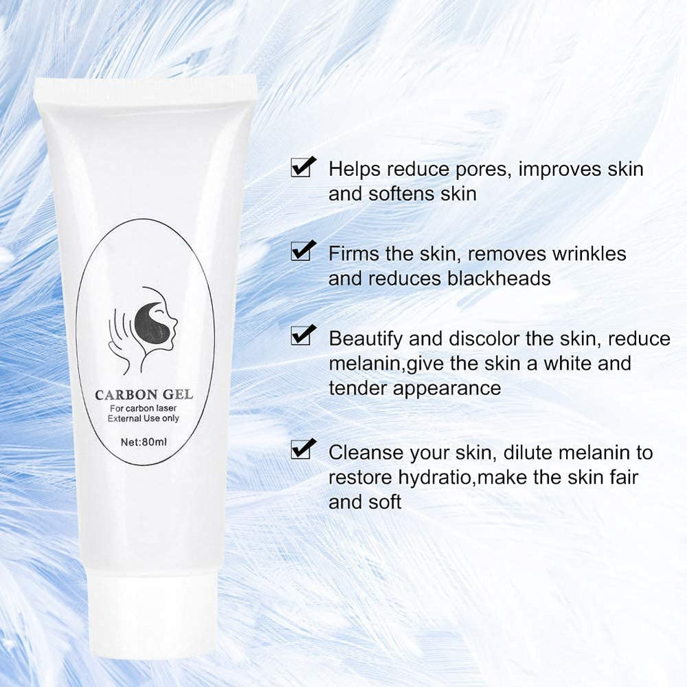 HAPYONLFU gel used with a laser device for enhanced cleansing