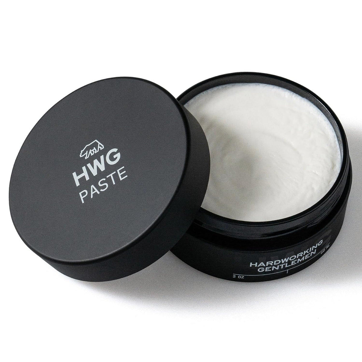 Hardworking Gentlemen hair paste bottle showing versatile daily-hold capability