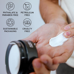 Hardworking Gentlemen hair paste packaging emphasizing compact 2 oz travel-friendly size