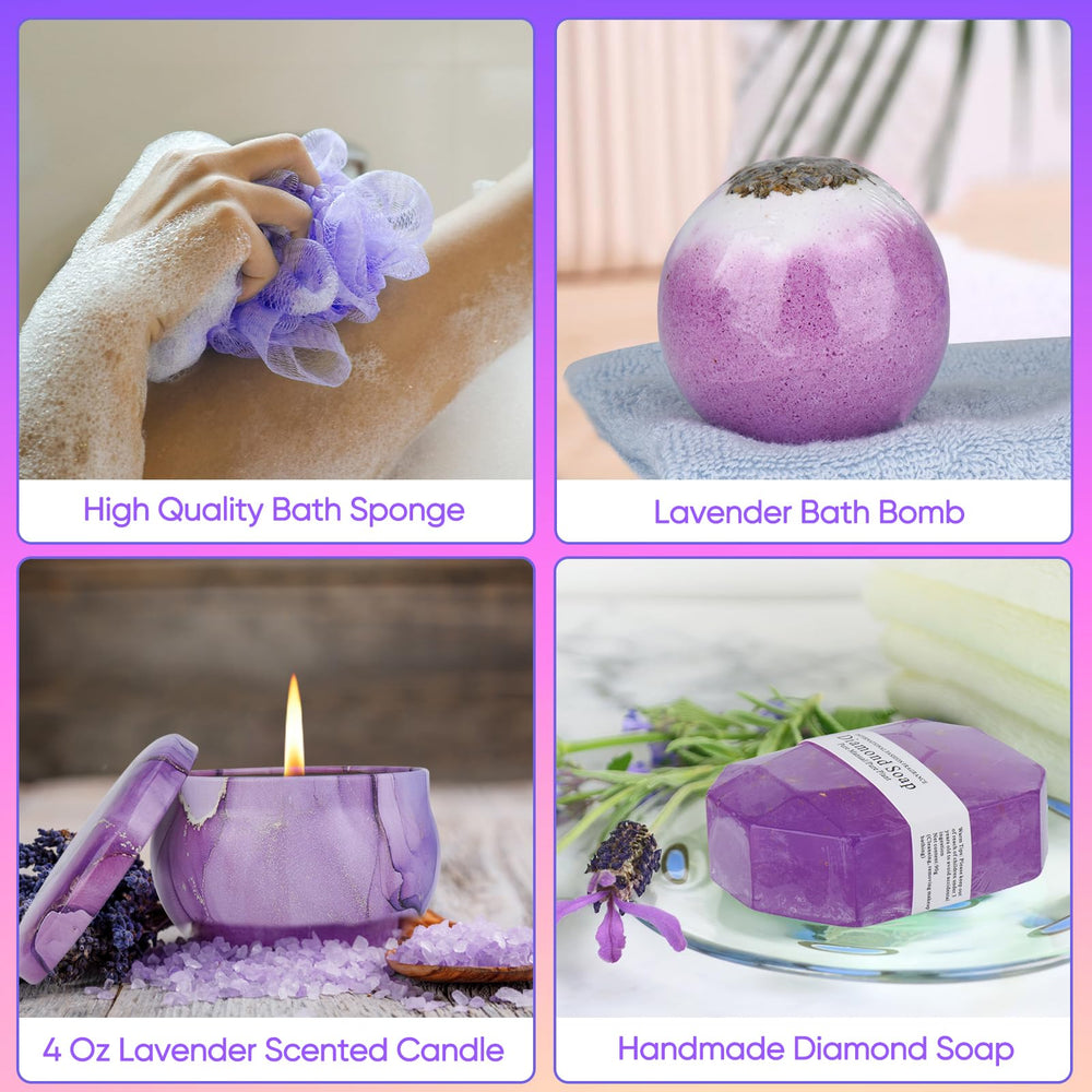 Harkta handmade soap adds gentle cleansing with a floral scent.
