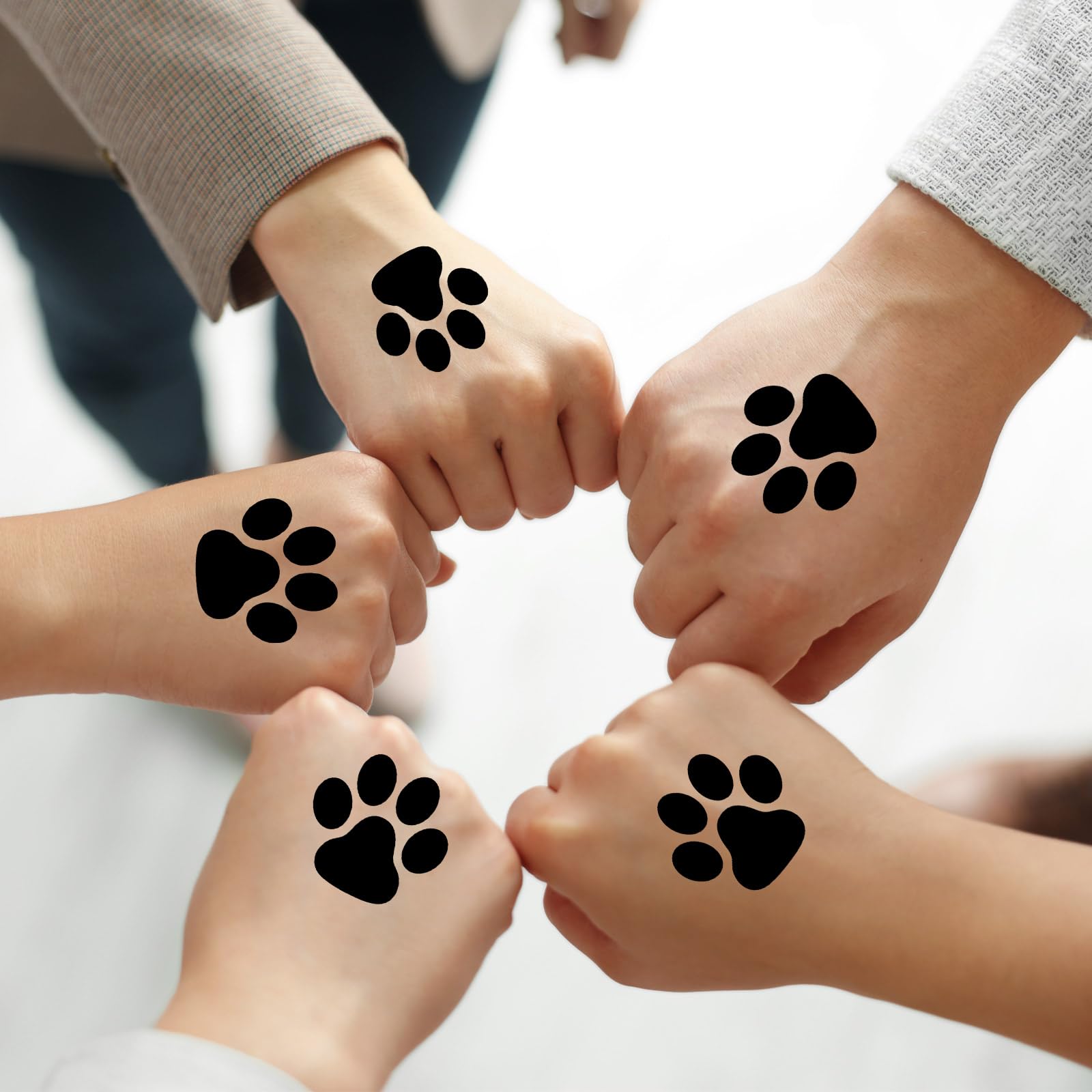Harloon paw print tattoos for classroom rewards and events
