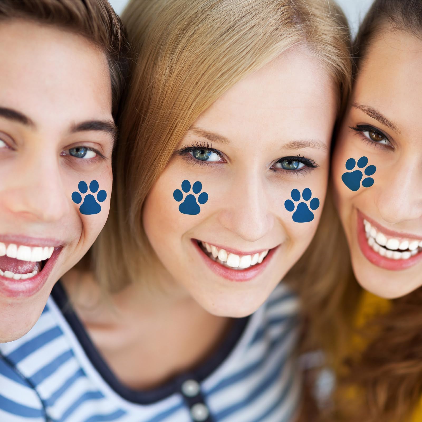 Harloon paw print tattoos removable and kid-friendly celebrations