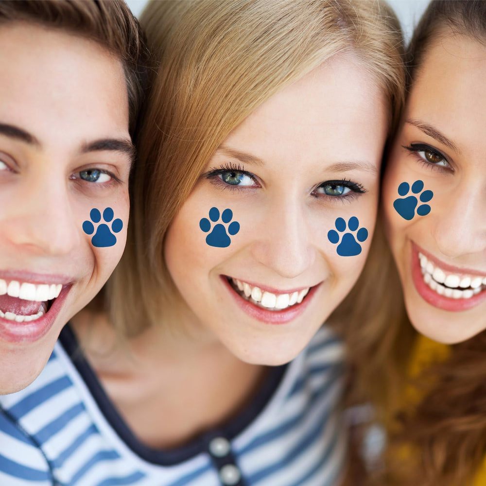 Harloon paw print tattoos removable and kid-friendly celebrations