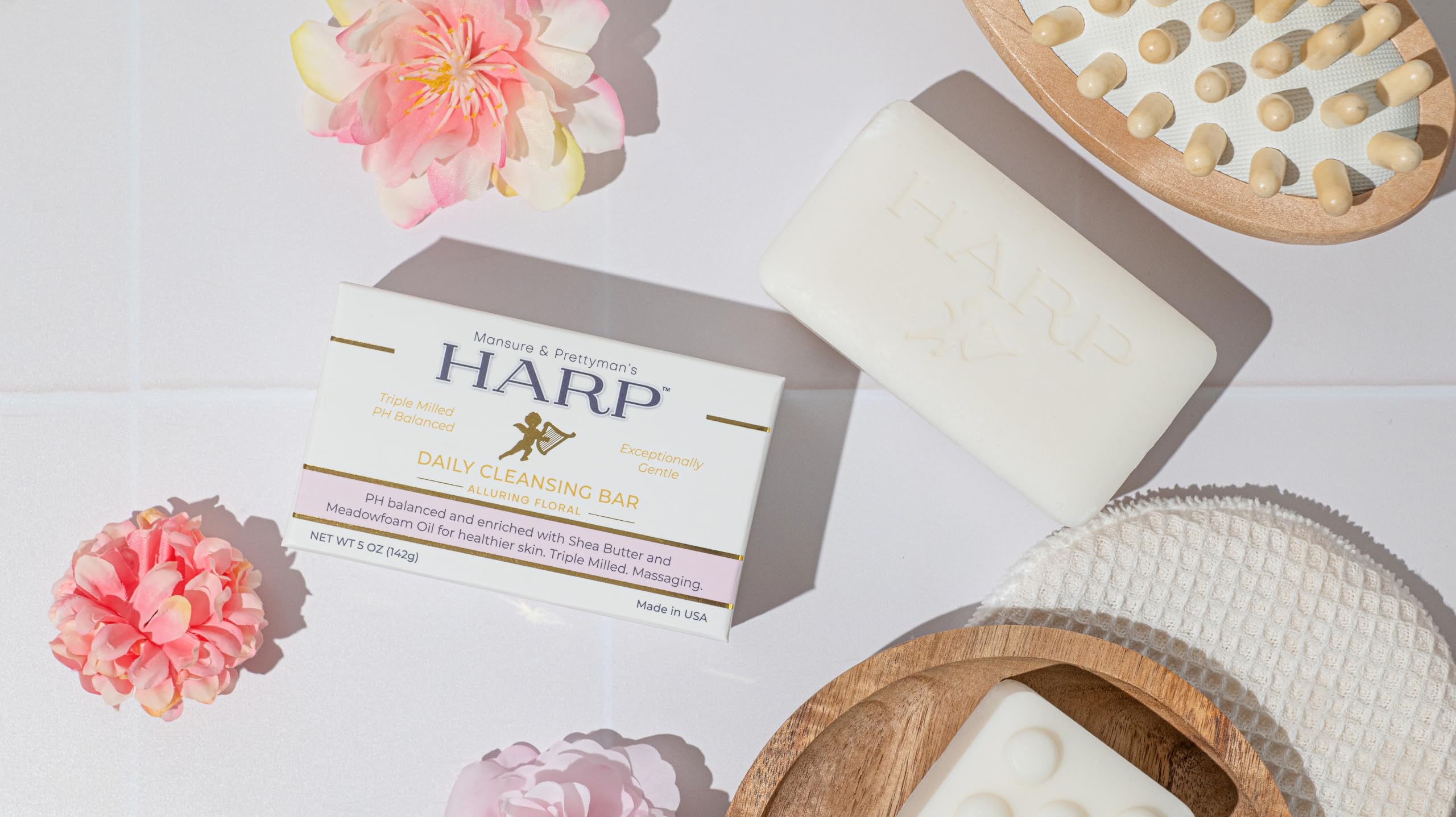 HARP gift-ready Vanilla Lavender Bar packaging for gifting