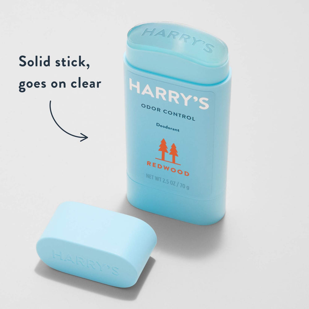 Harrys ginger root infused aluminum-free deodorant for men close up bottle