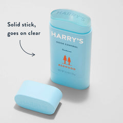 Harrys ginger root infused aluminum-free deodorant for men close up bottle