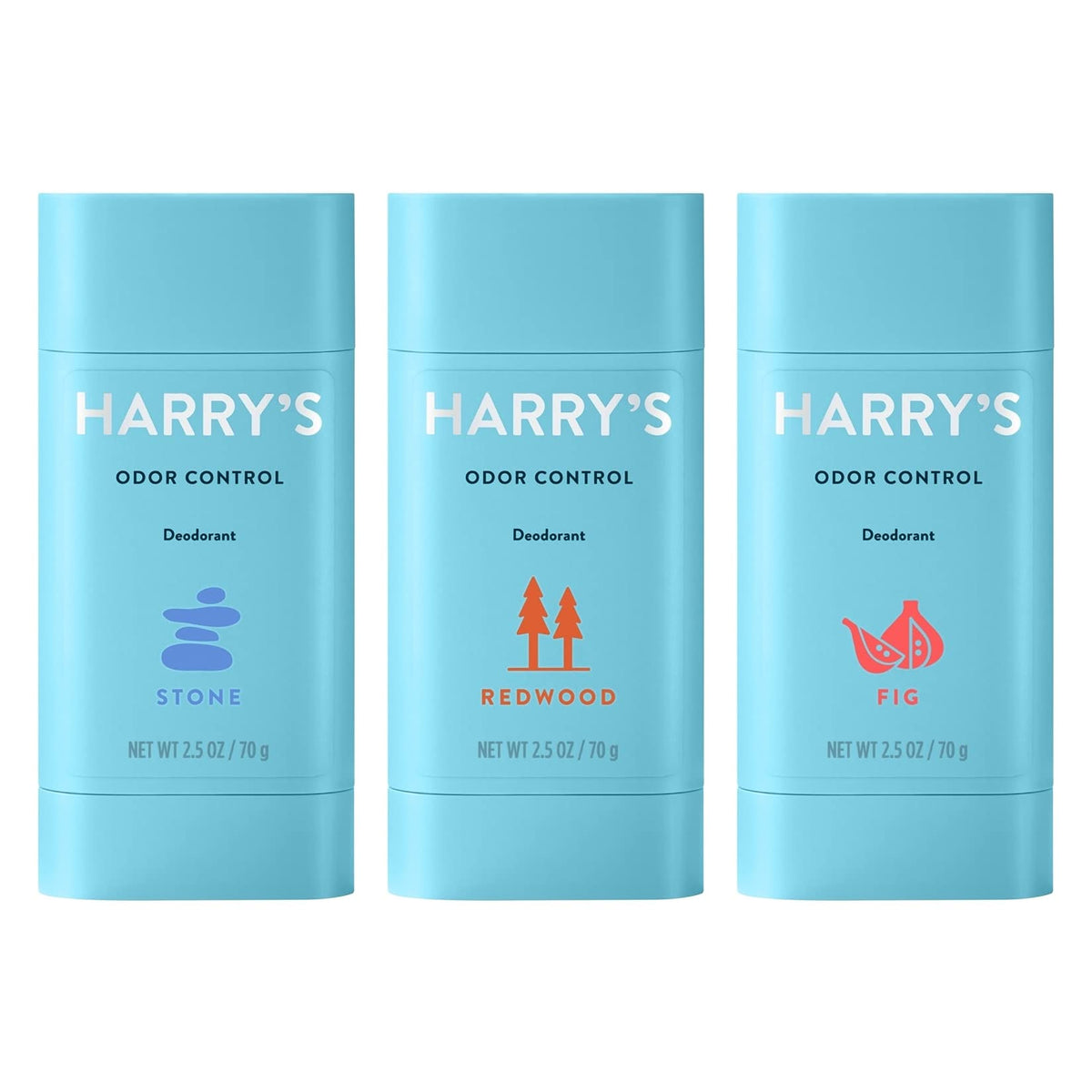 Harrys aluminum-free deodorant for men in stone stick with all day freshness