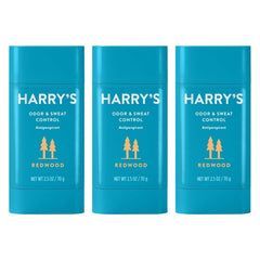 Harry's Redwood antiperspirant stick delivering all-day odor protection.