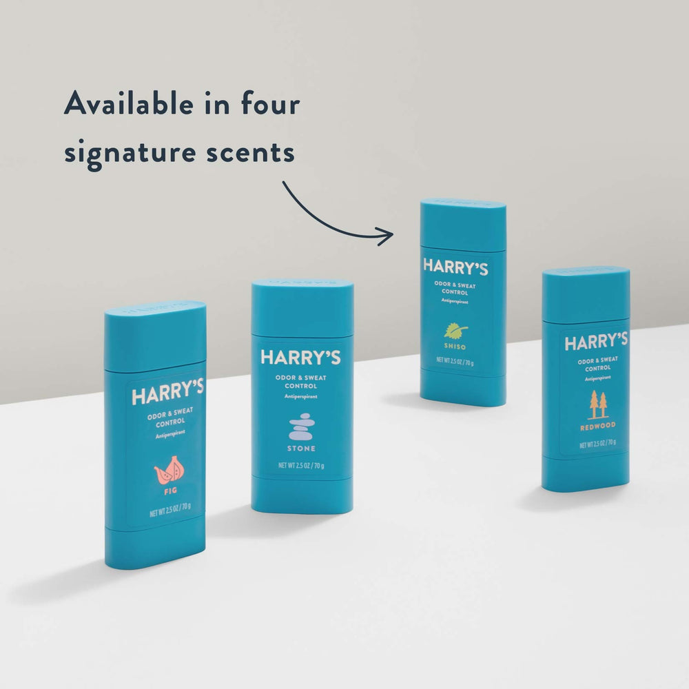 Harry's triple pack packaging ready for gifting.