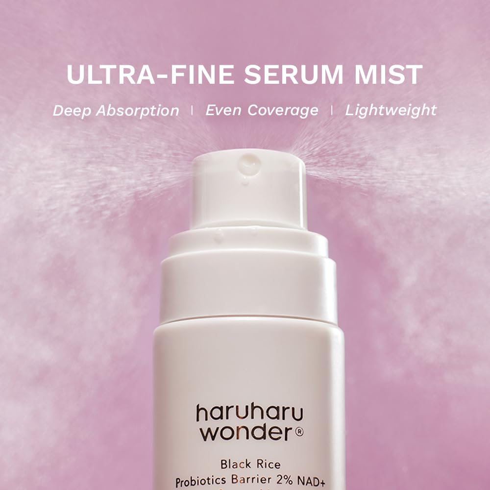 HARUHARU Wonder Day-to-night routine bottle setup