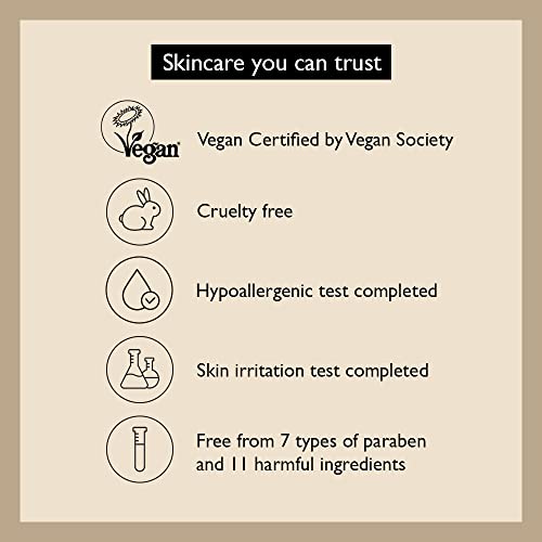 HARUHARU Wonder Vegan Cruelty-Free symbol reinforces ethical skincare choice.