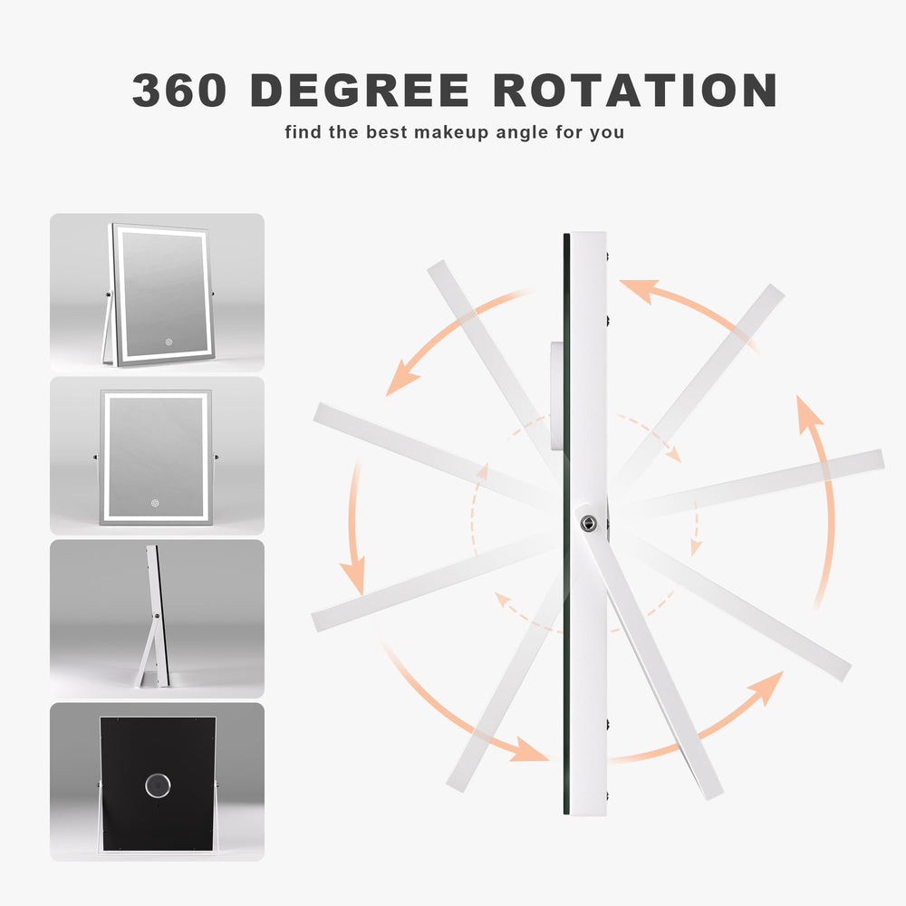 Hasipu HD reflection glass for accurate makeup checks