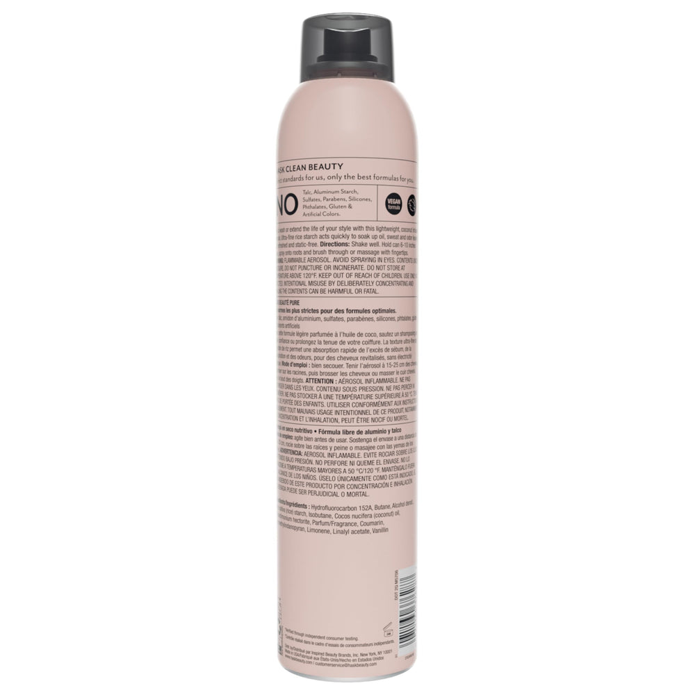 HASK cruelty-free logo signals ethical, vegan hair care.