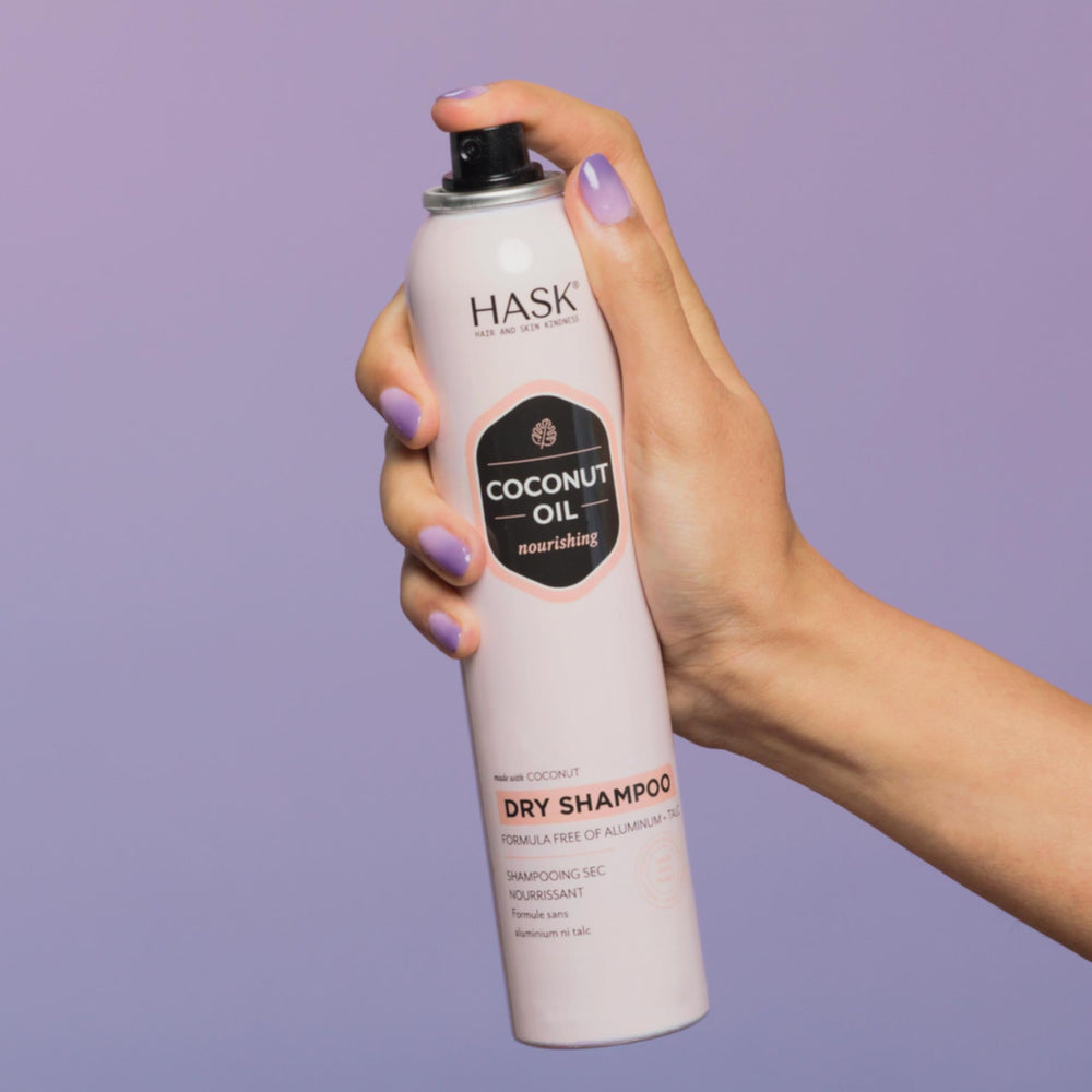 HASK sulfate- and parabens-free formula label supports gentle care.