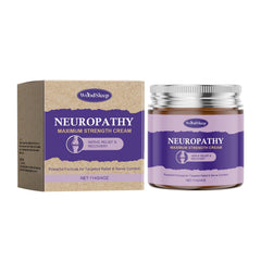 HATIKY Neuropathy Cream jar on table showing deep hydration