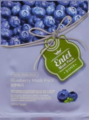 ENTEL Blueberry Sheet Masque delivers a cooling, revitalizing feel