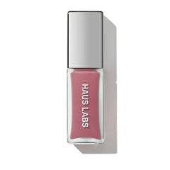HAUS LABS lip glaze Macaron tube with glossy color and hydration