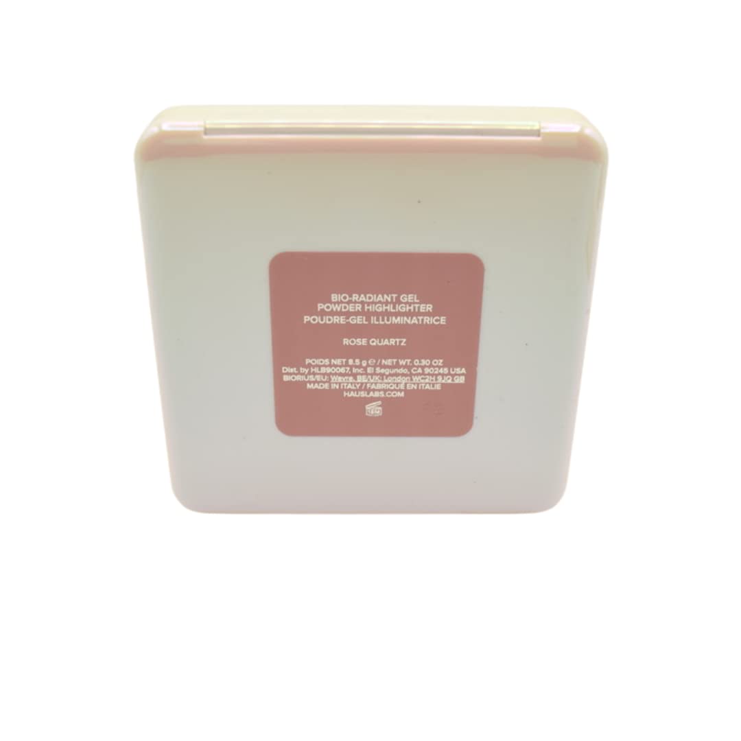 Layering Rose Quartz highlighter for dimension on cheeks and eyes.