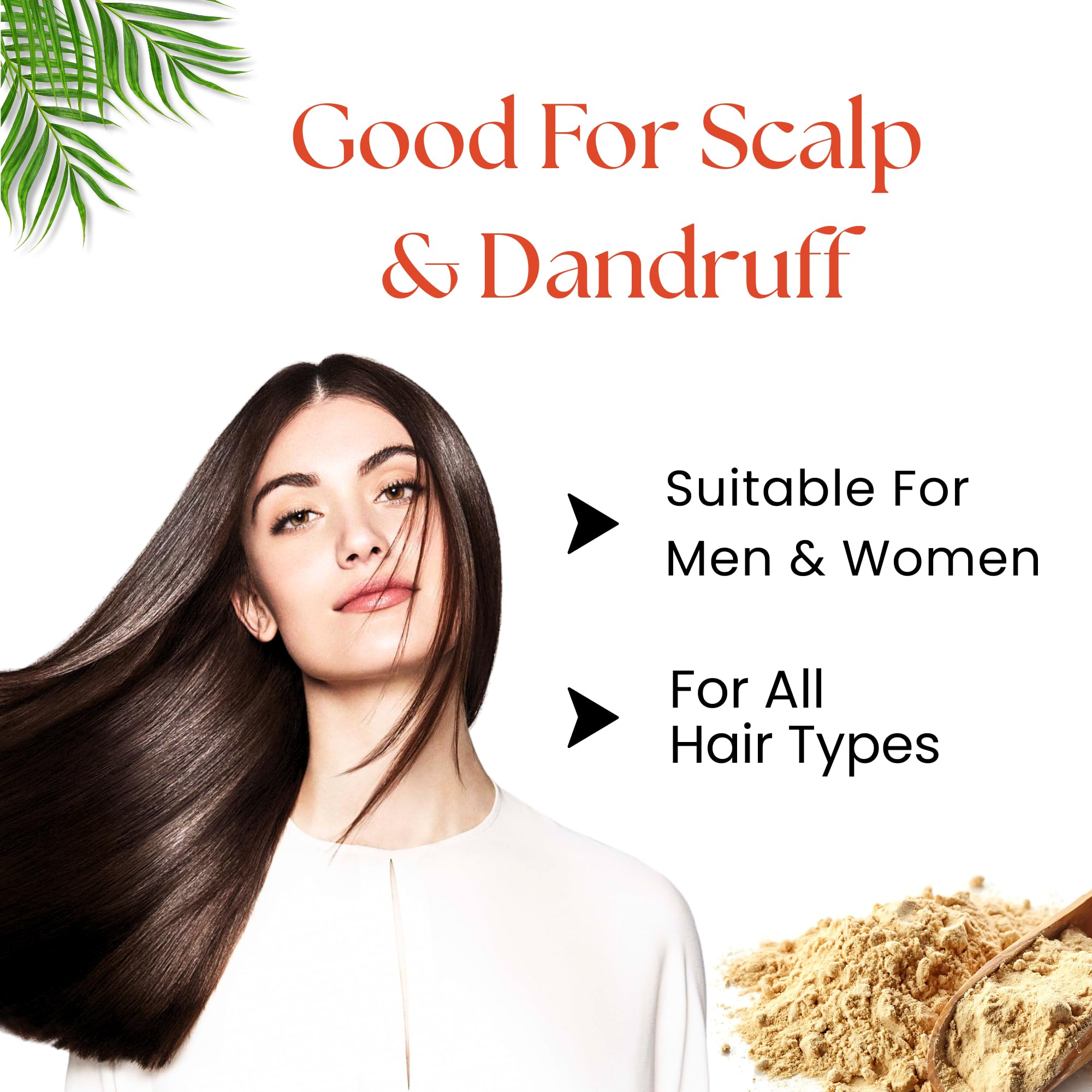 Havintha routine hair-care setup with bottle and powder packs