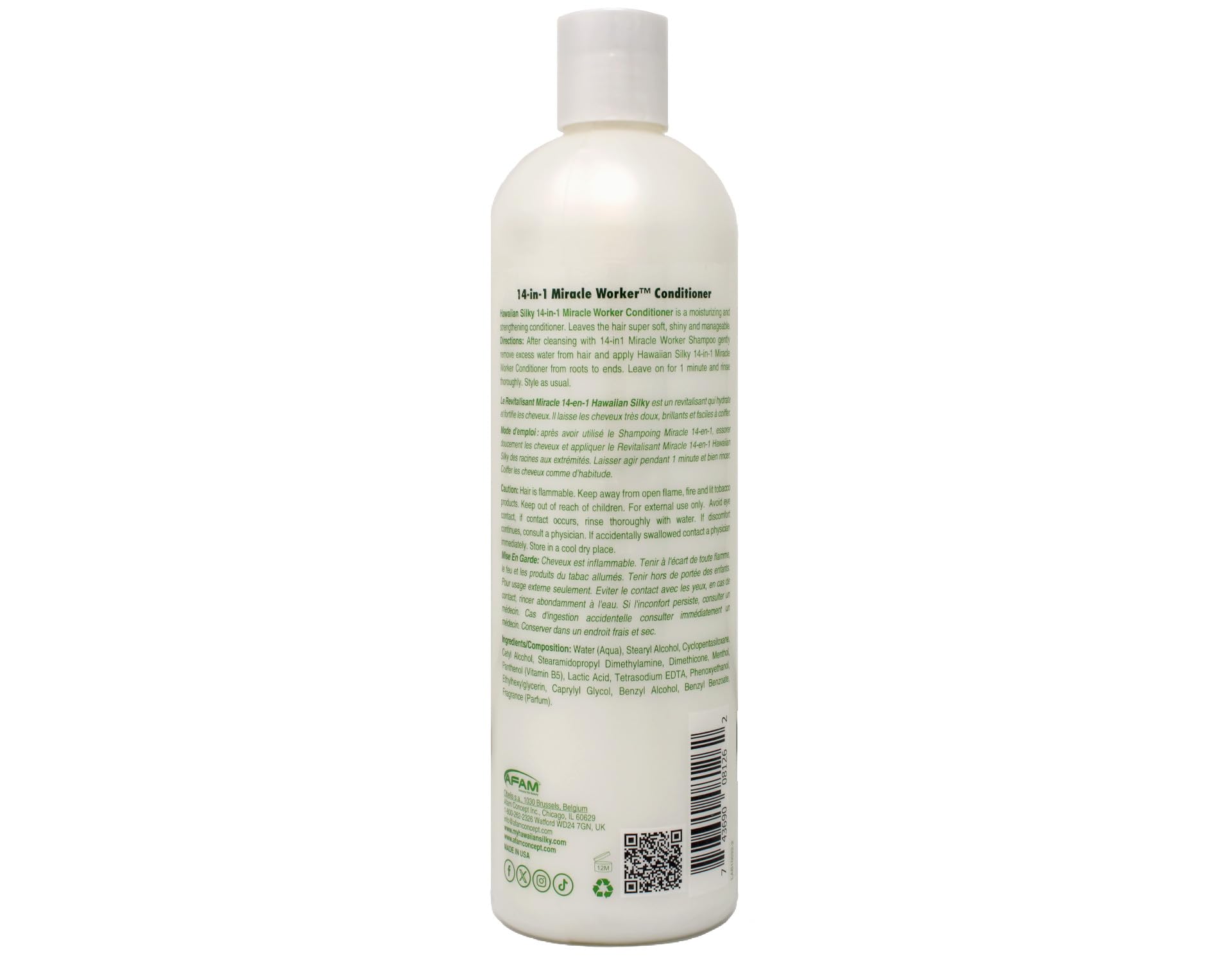 Two-step Hawaiian Silky routine setup for daily care