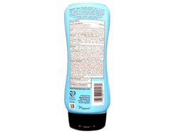 Hawaiian Tropic broad-spectrum label indicating UVA/UVB protection