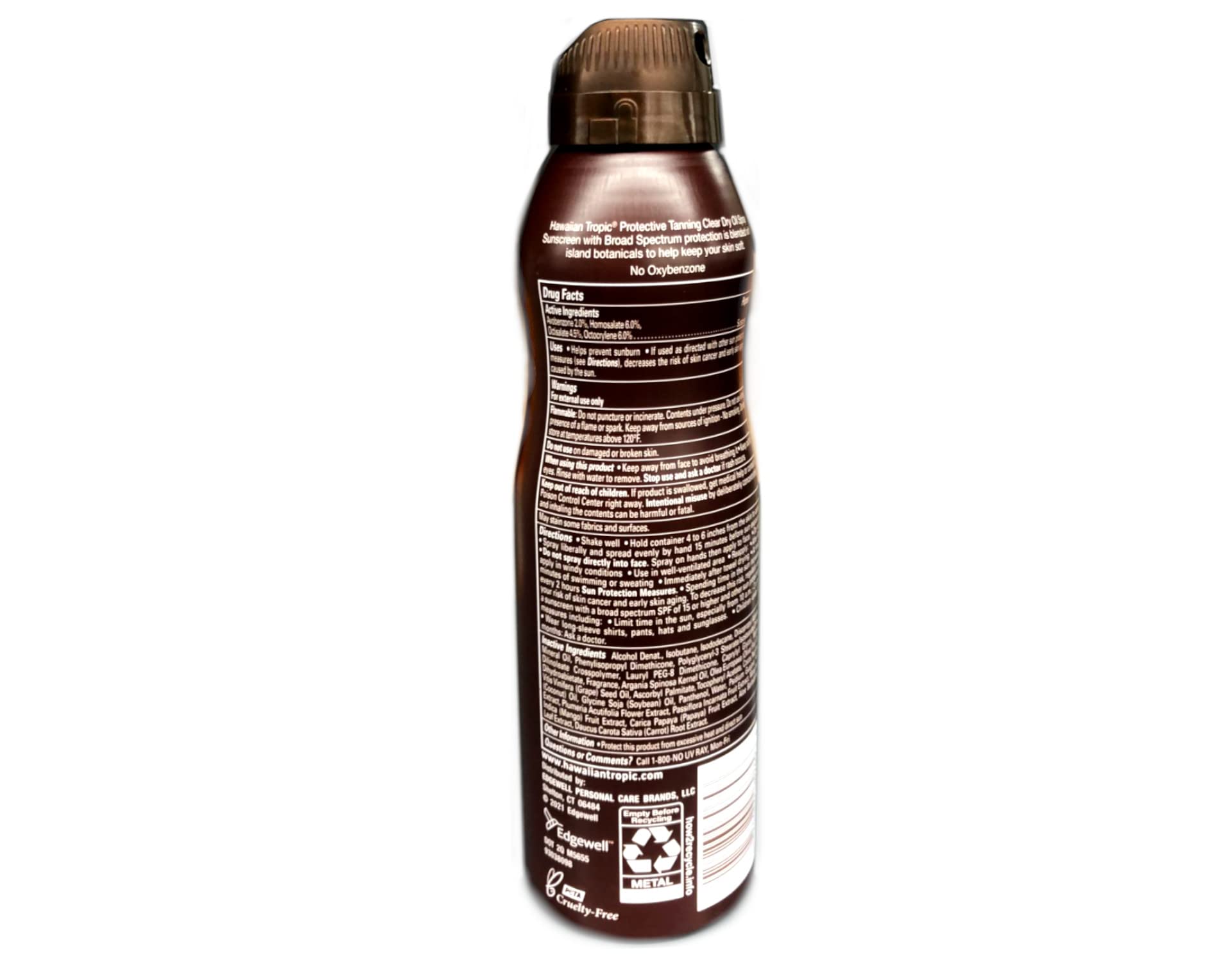 Hawaiian Tropic tropical scent in spray for a refreshing sunny feel