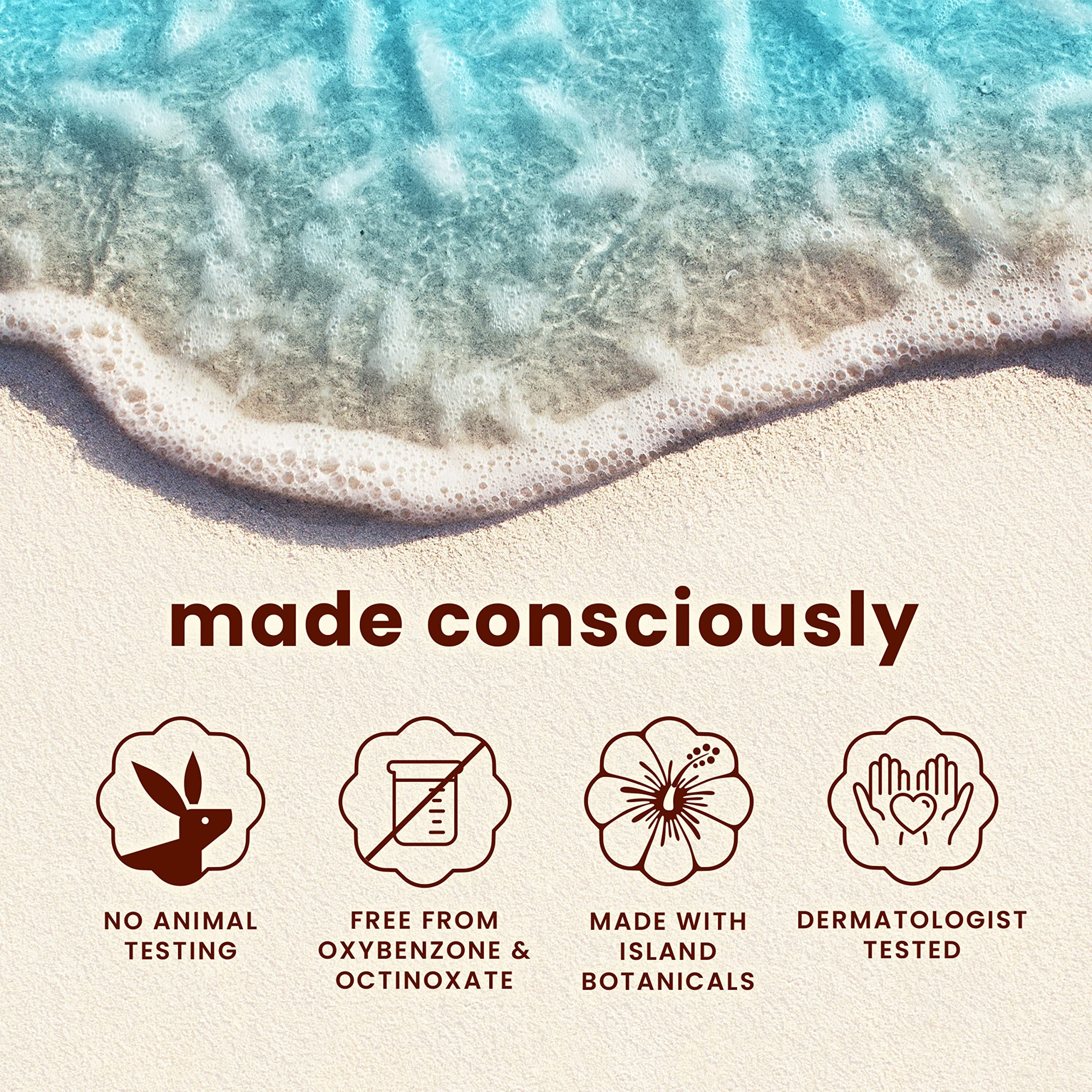 Hawaiian Tropic formula without oxybenzone or octinoxate.