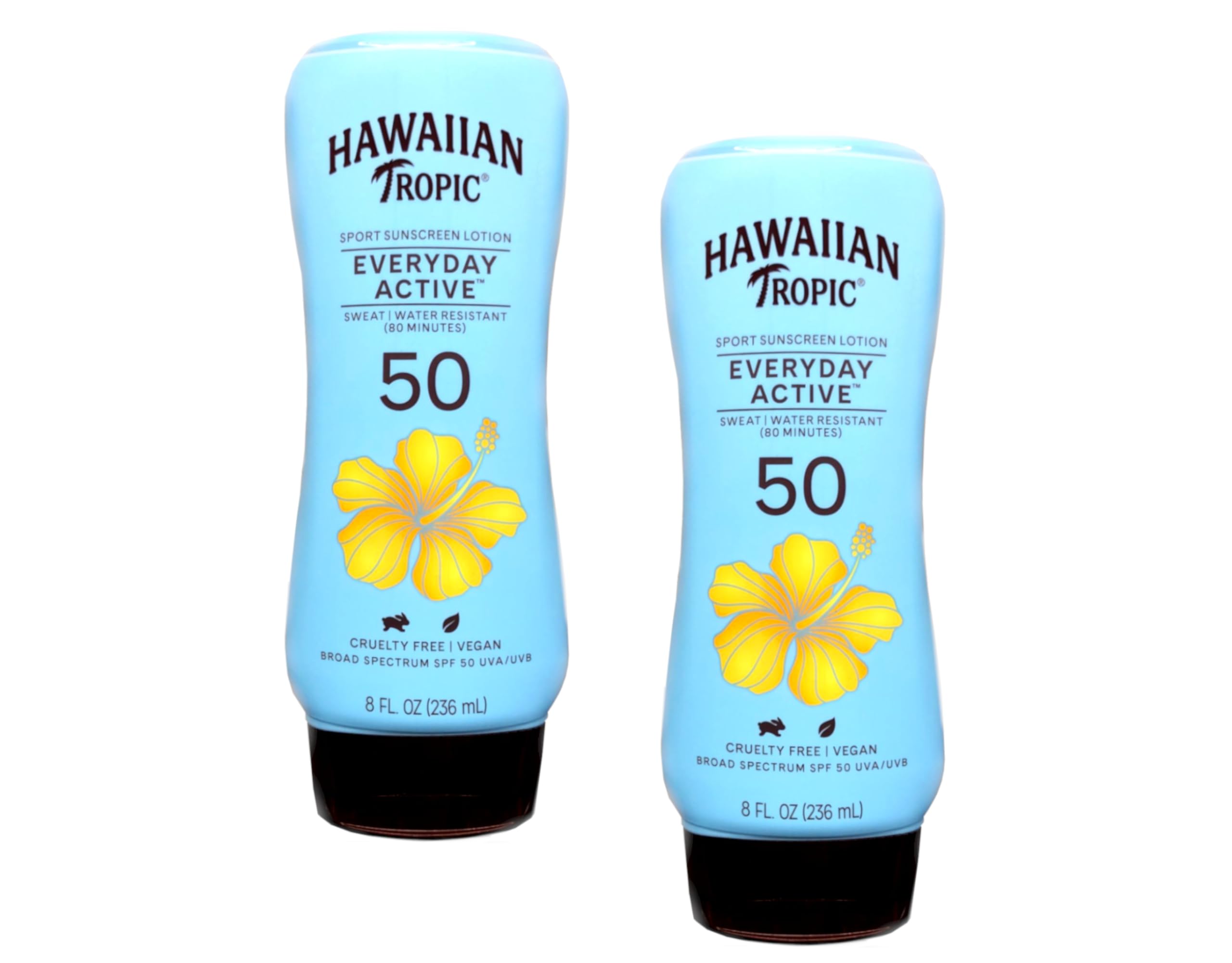 Outdoor scene with Hawaiian Tropic sunscreen for beach or hike