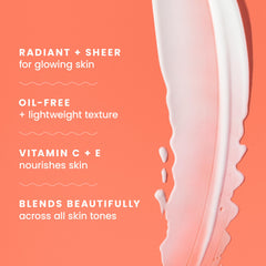 Fragrance detail of tropical scent on Hawaiian Tropic Sheer Touch SPF 15
